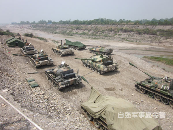 广州军训基地坦克营-广州自强军事夏令营官网